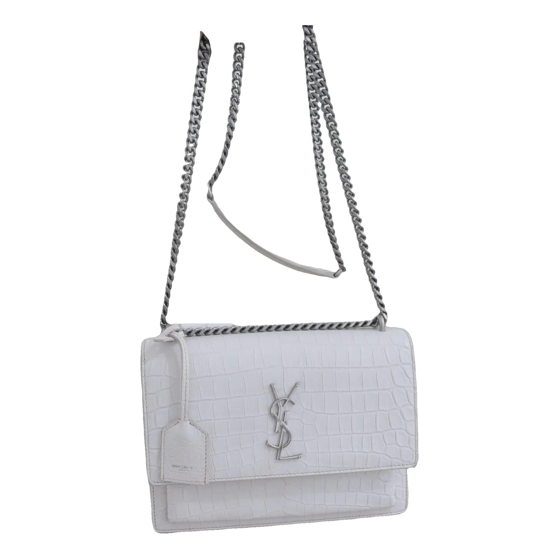 Sunset leather crossbody bag