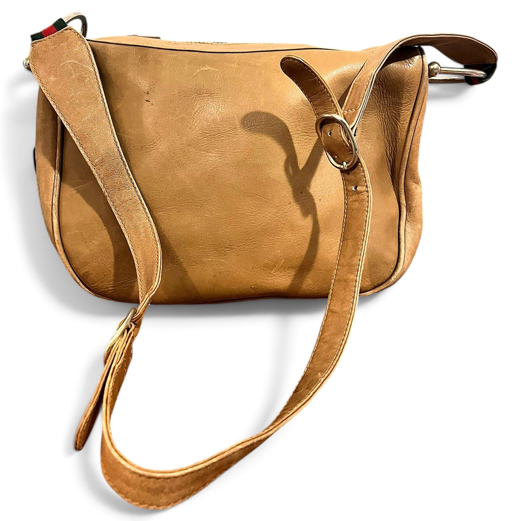 Leather crossbody bag