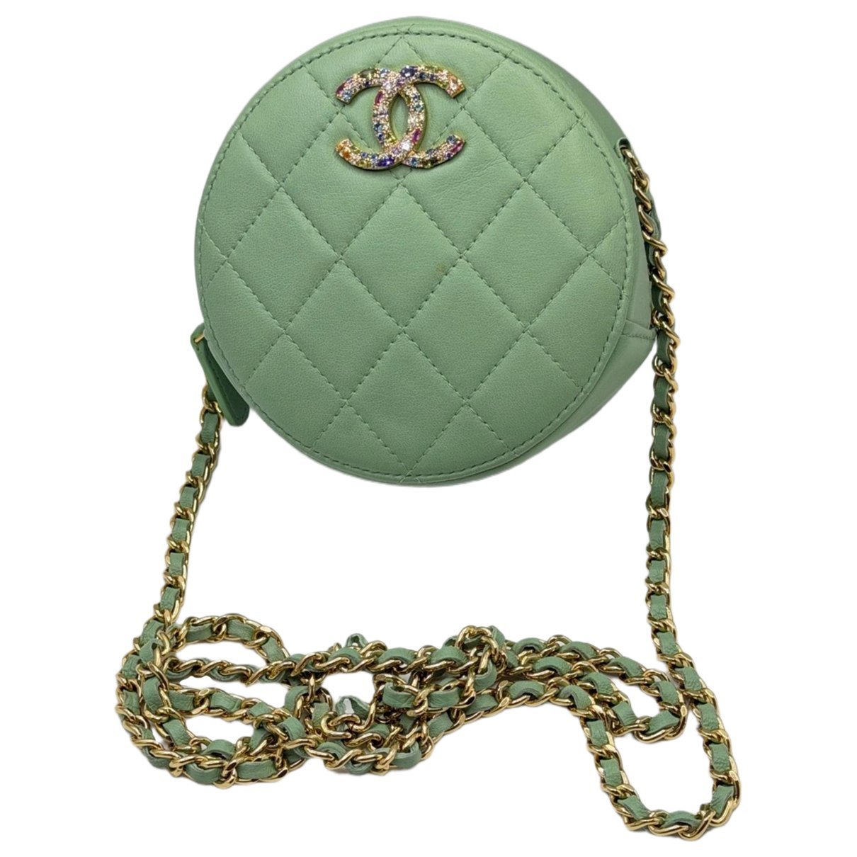 Leather crossbody bag