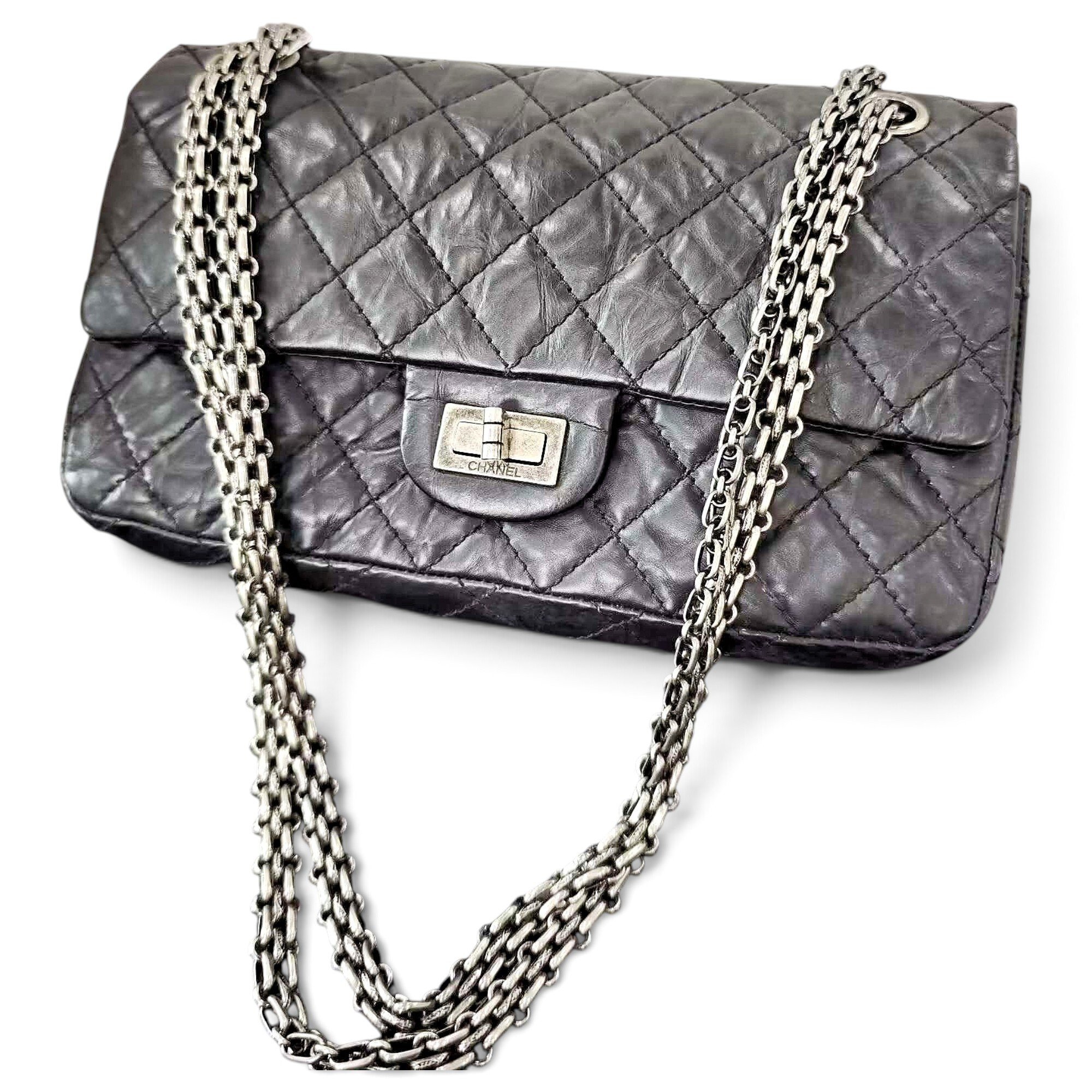 2.55 leather handbag