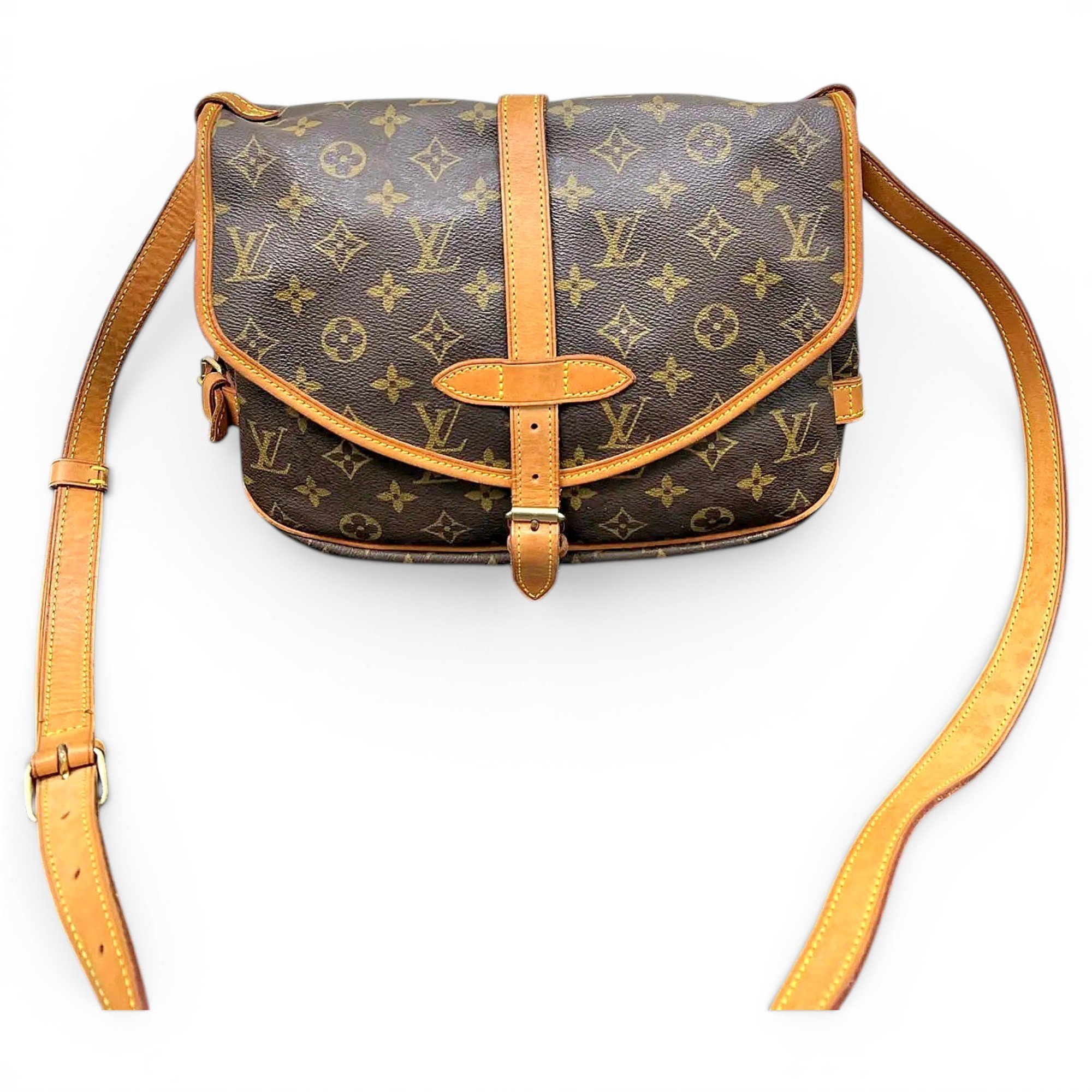 Saumur vinyl handbag
