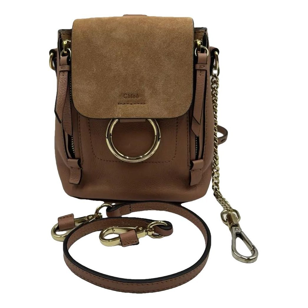 Faye leather backpack