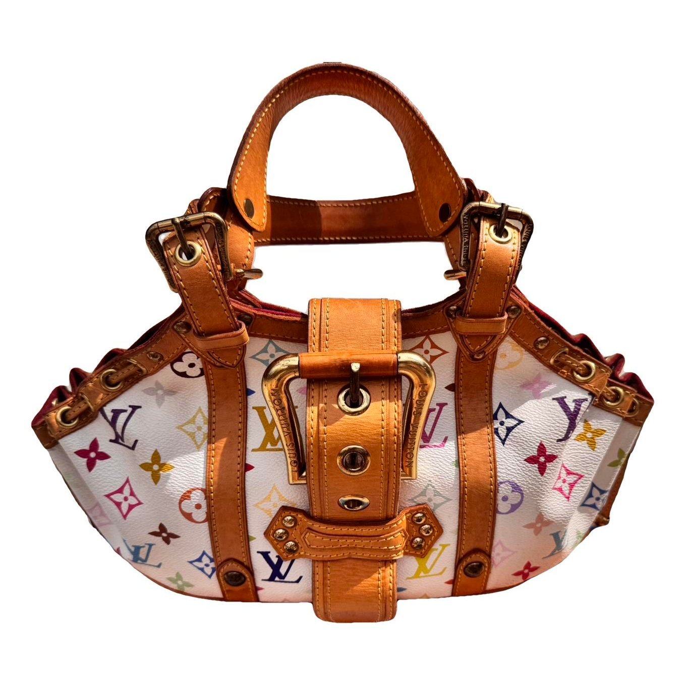 Theda leather handbag