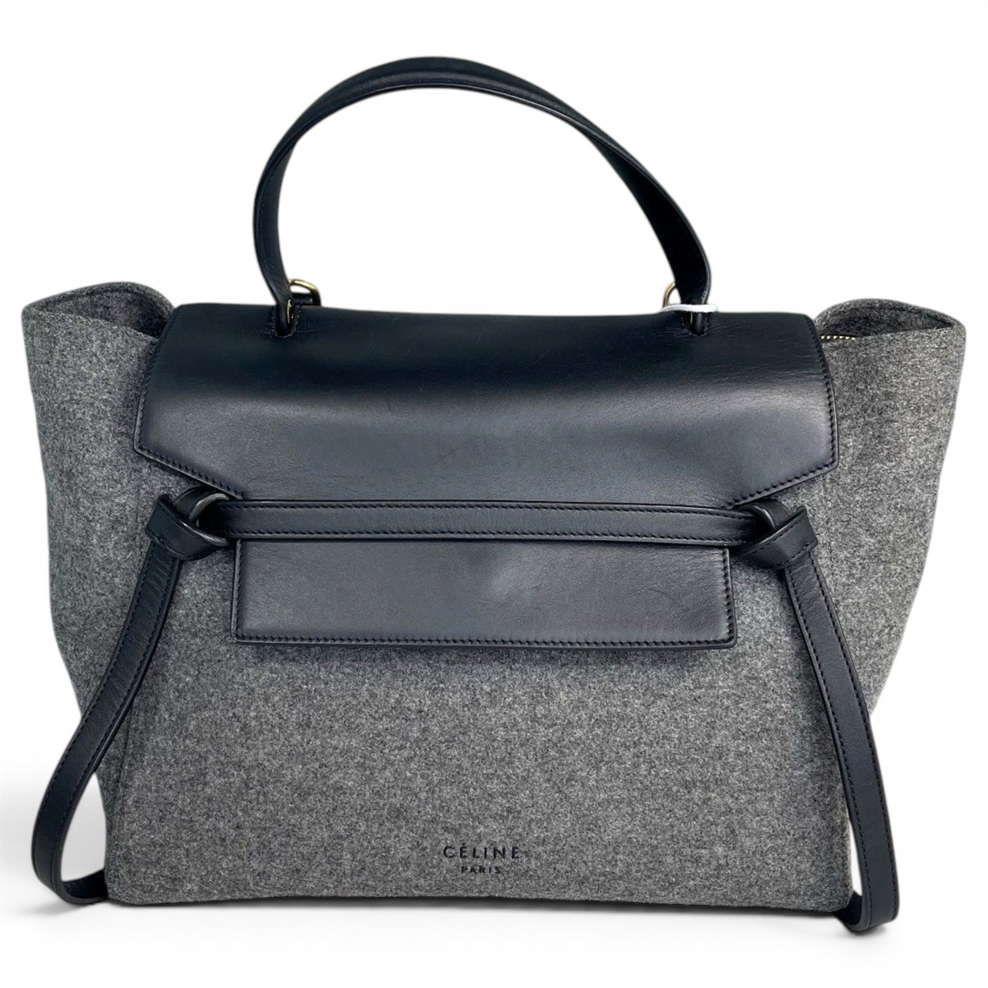 Belt cloth handbag