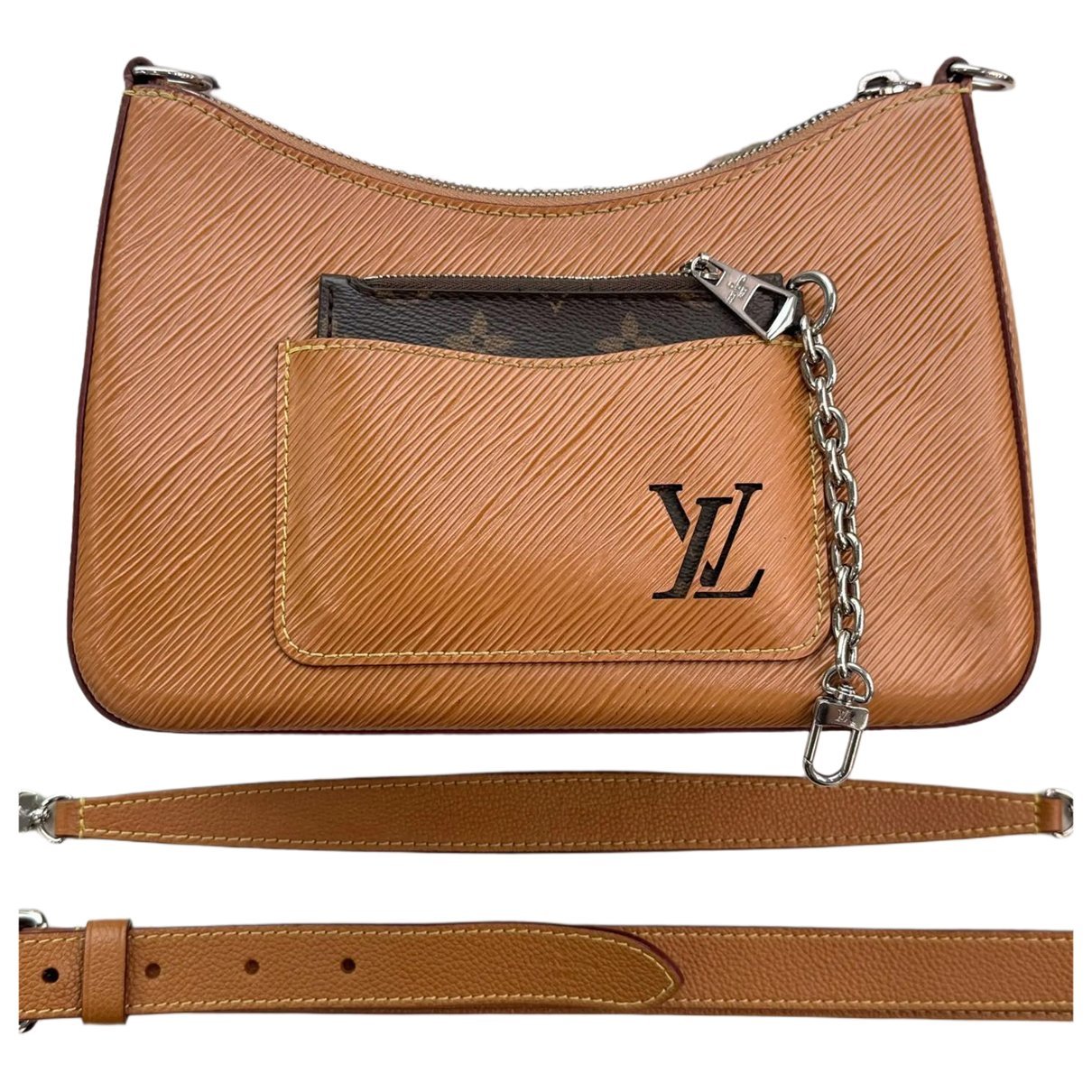 Marelle leather crossbody bag