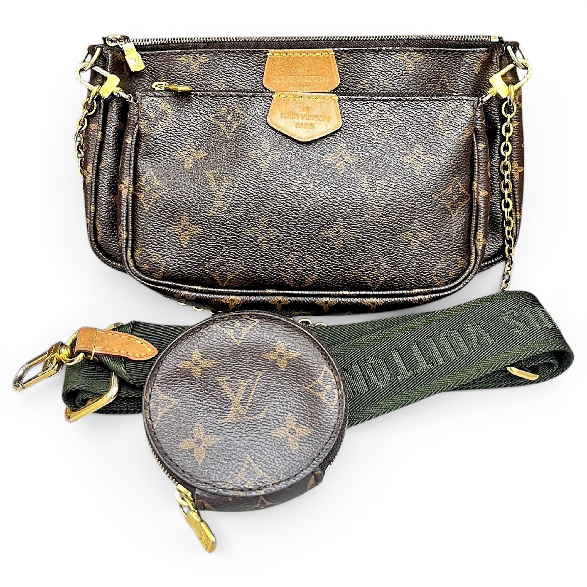 Louis Vuitton Multi Pochette Accessoires leather handbag