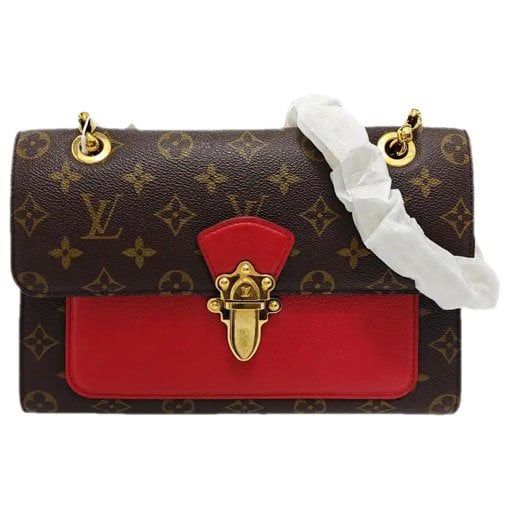 Victoire leather crossbody bag