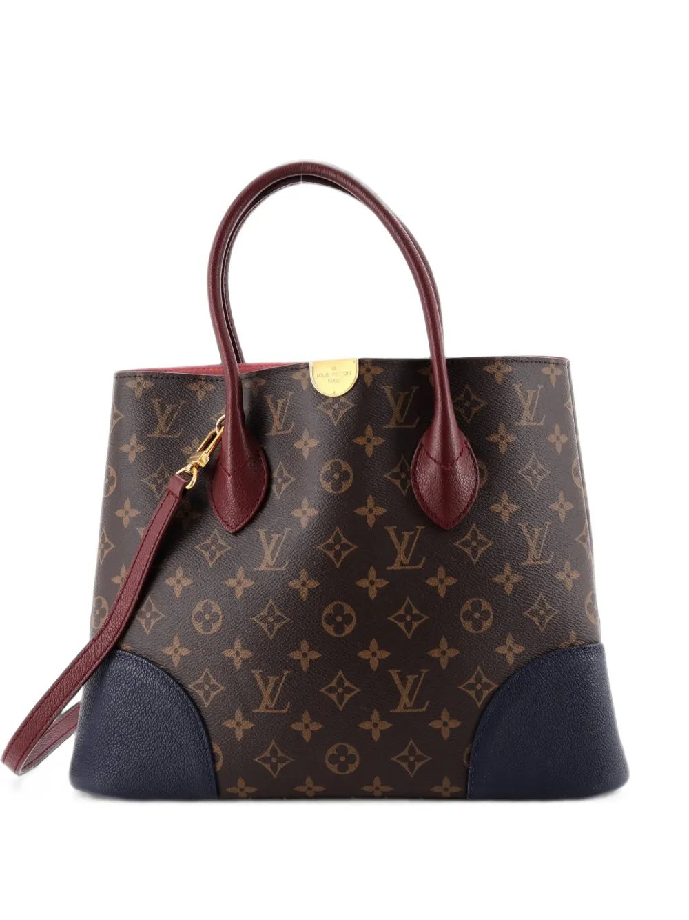 Flandrin Handbag Monogram Canvas and Leather tote bag
