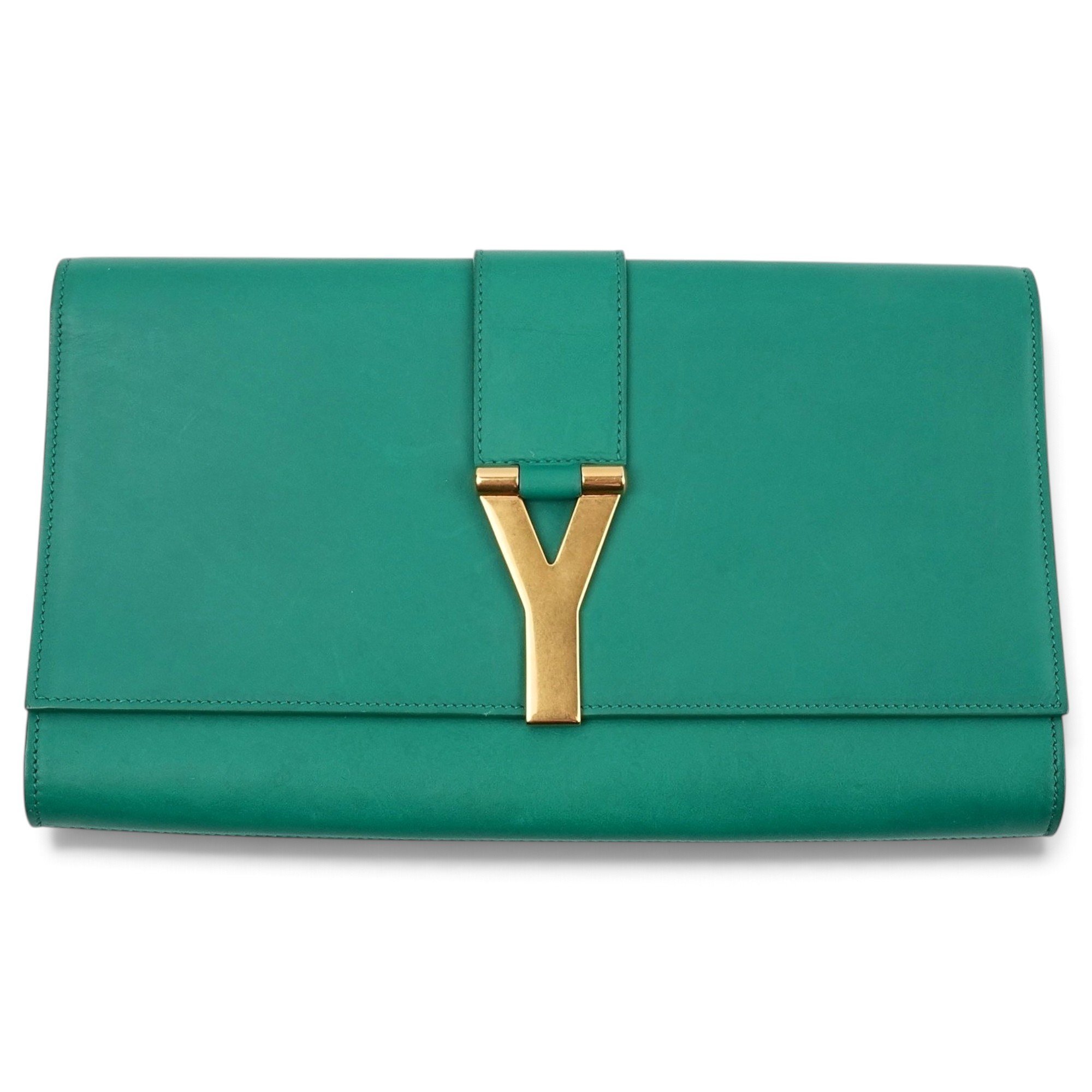Chyc leather clutch bag