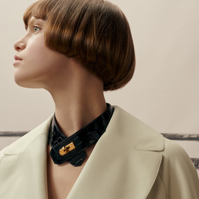 Noir Kelly Necklace, Large Model