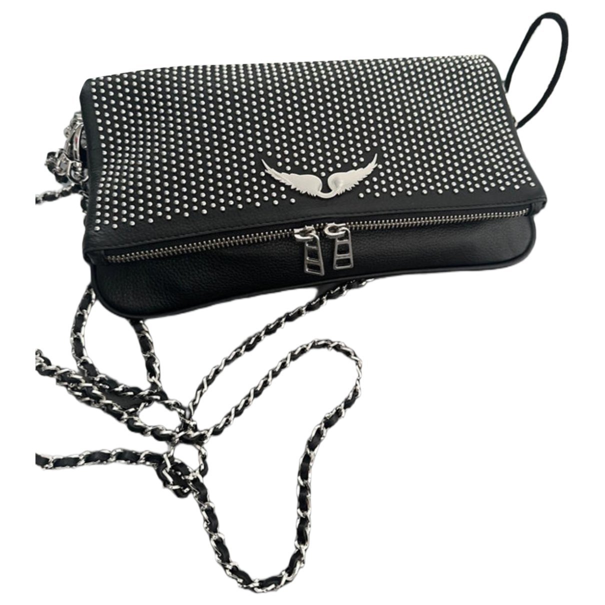 Rock leather handbag