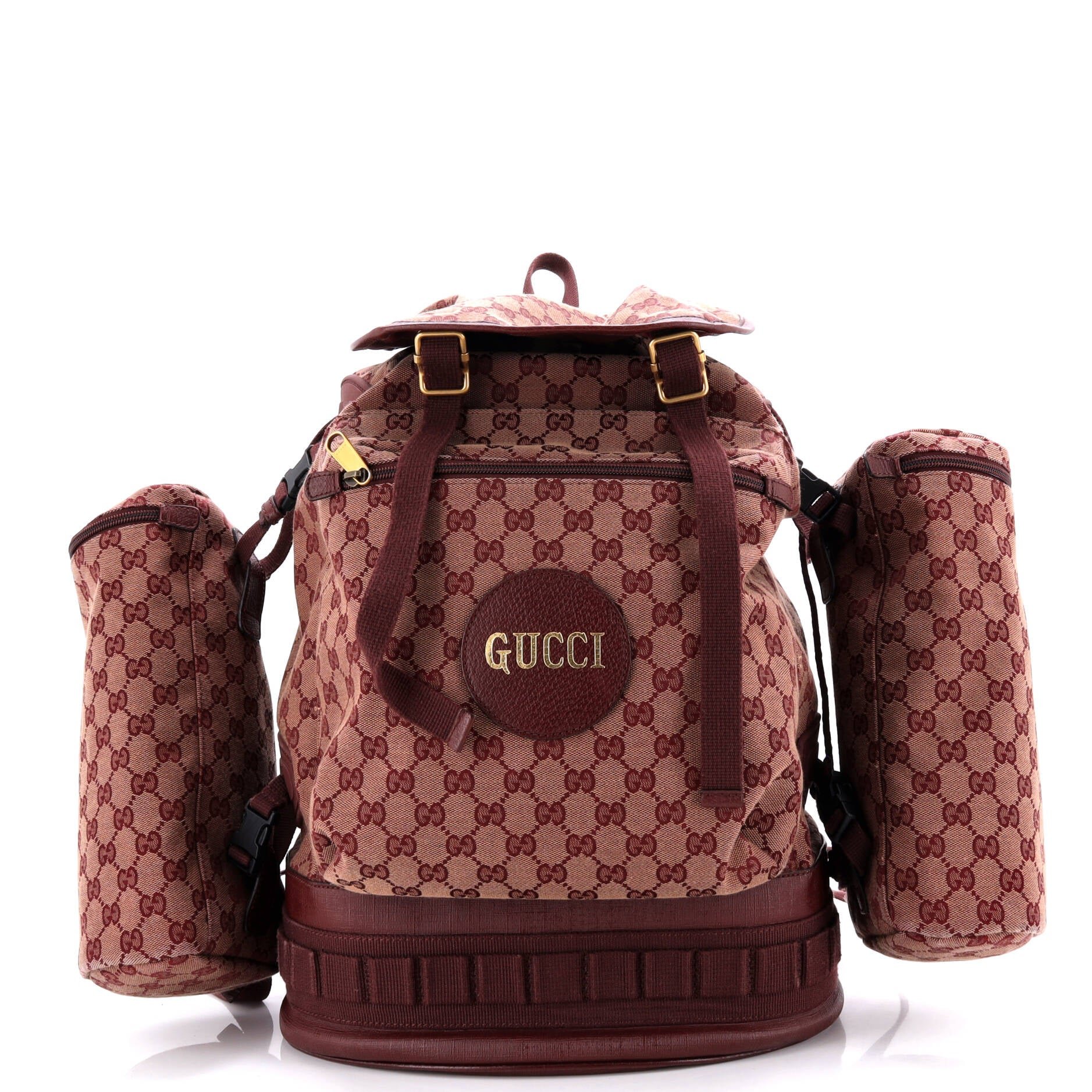 Gucci Alpina Trekking Backpack GG Canvas Large