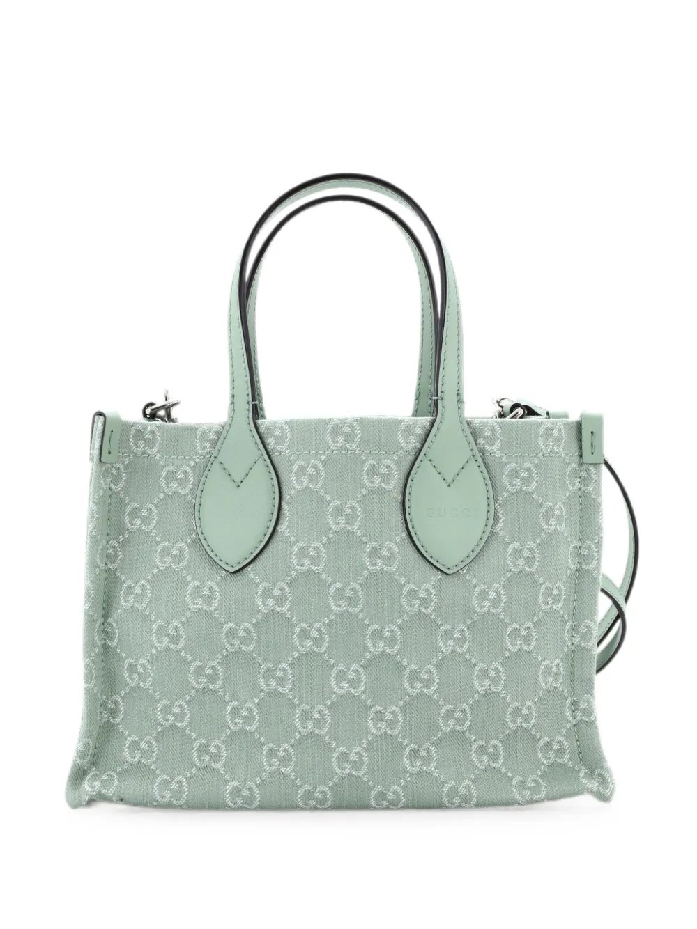 Ophidia Shopper GG Denim Medium tote bag