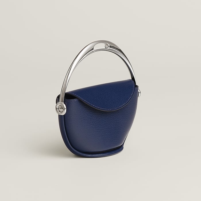 Bleu Saphir En Piste Clutch