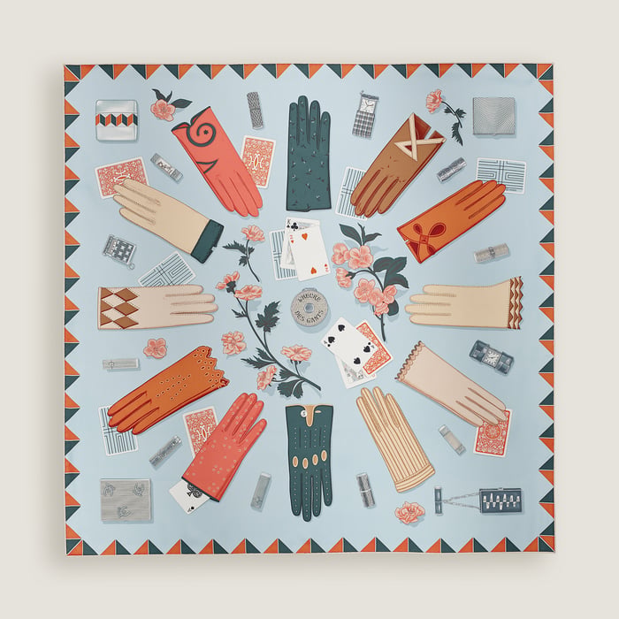 l'Heure Des Gants Scarf 90