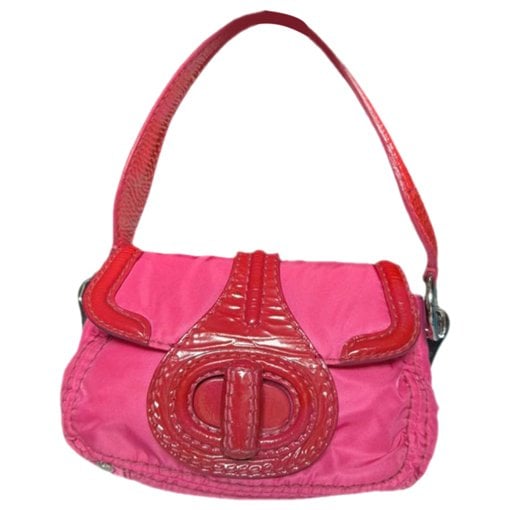 Patent leather handbag