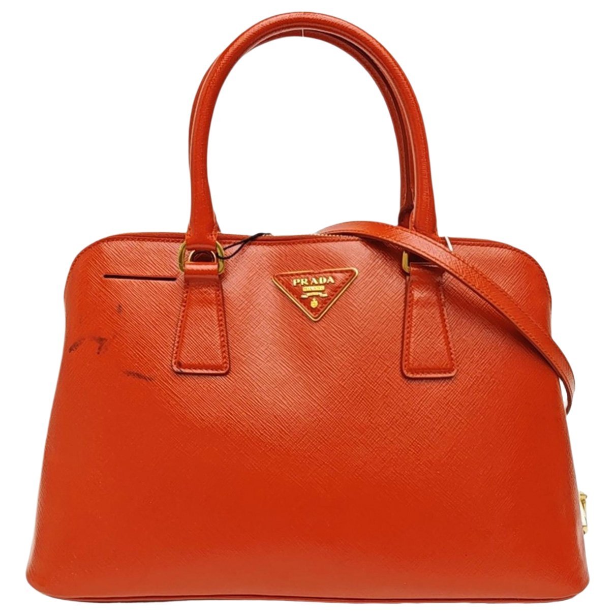 Promenade leather handbag