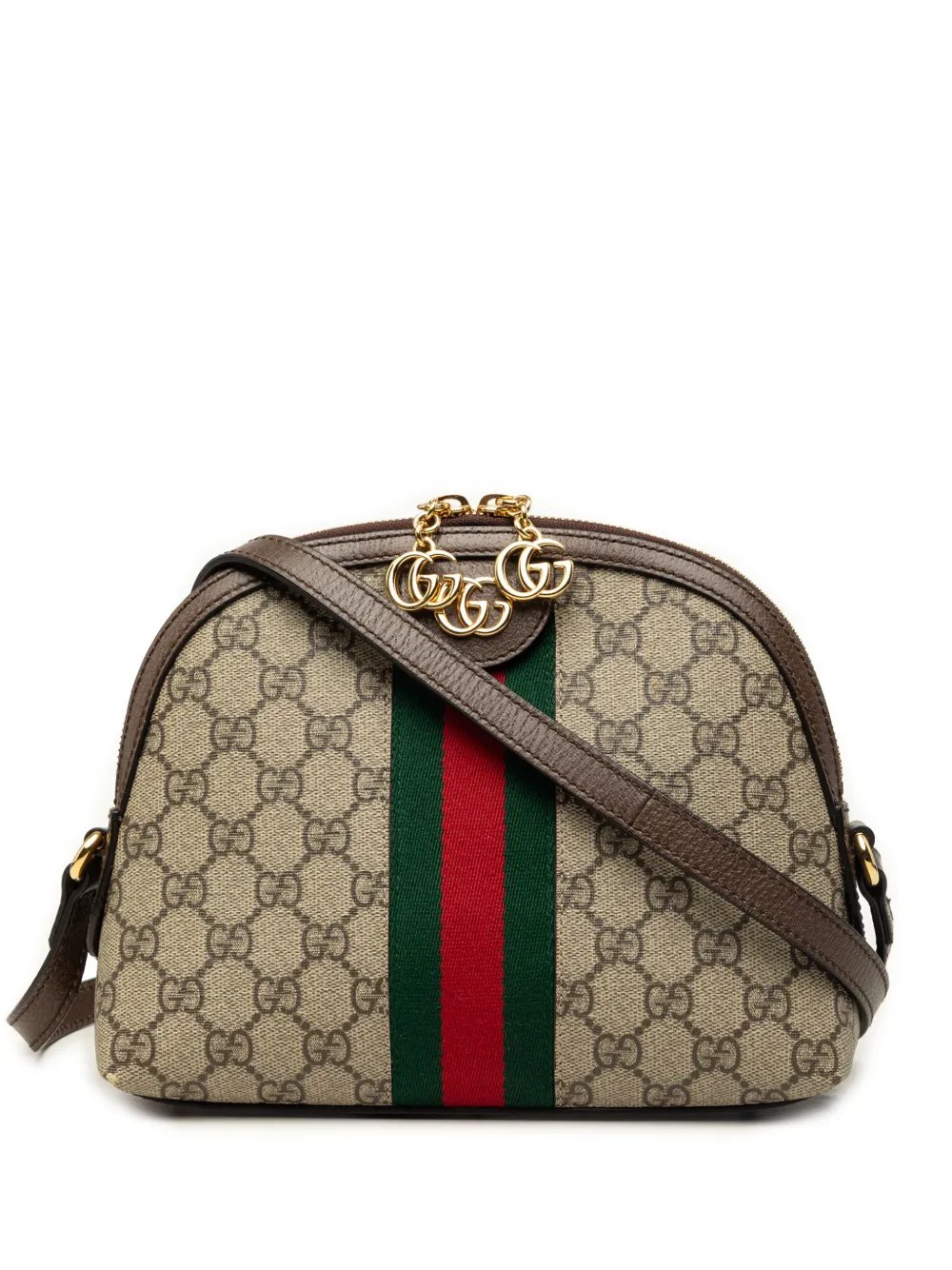 2016-2026 Small GG Supreme Web Ophidia Dome crossbody bag