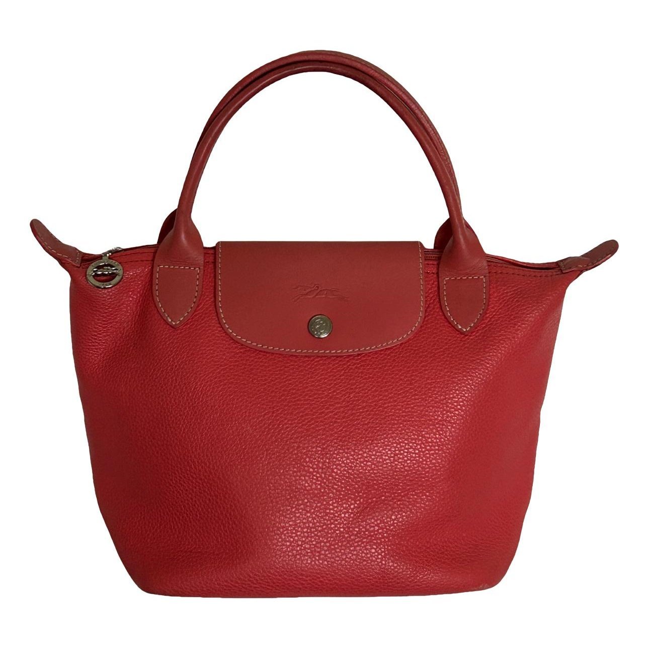 Pliage leather handbag