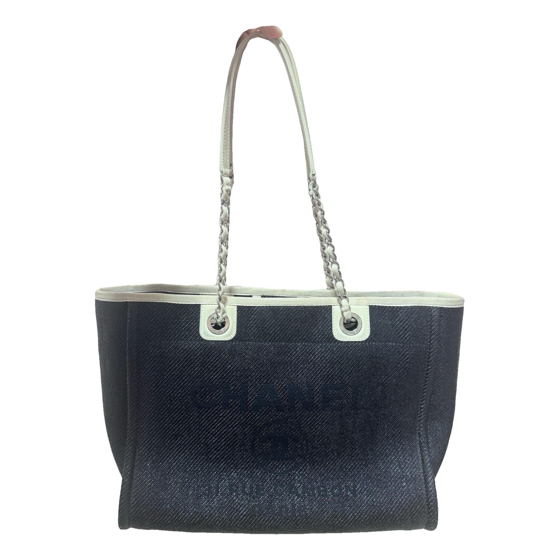 Deauville Chain cloth tote