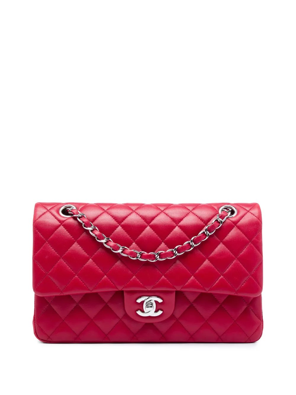 2012-2013 Medium Classic Lambskin Double Flap shoulder bag