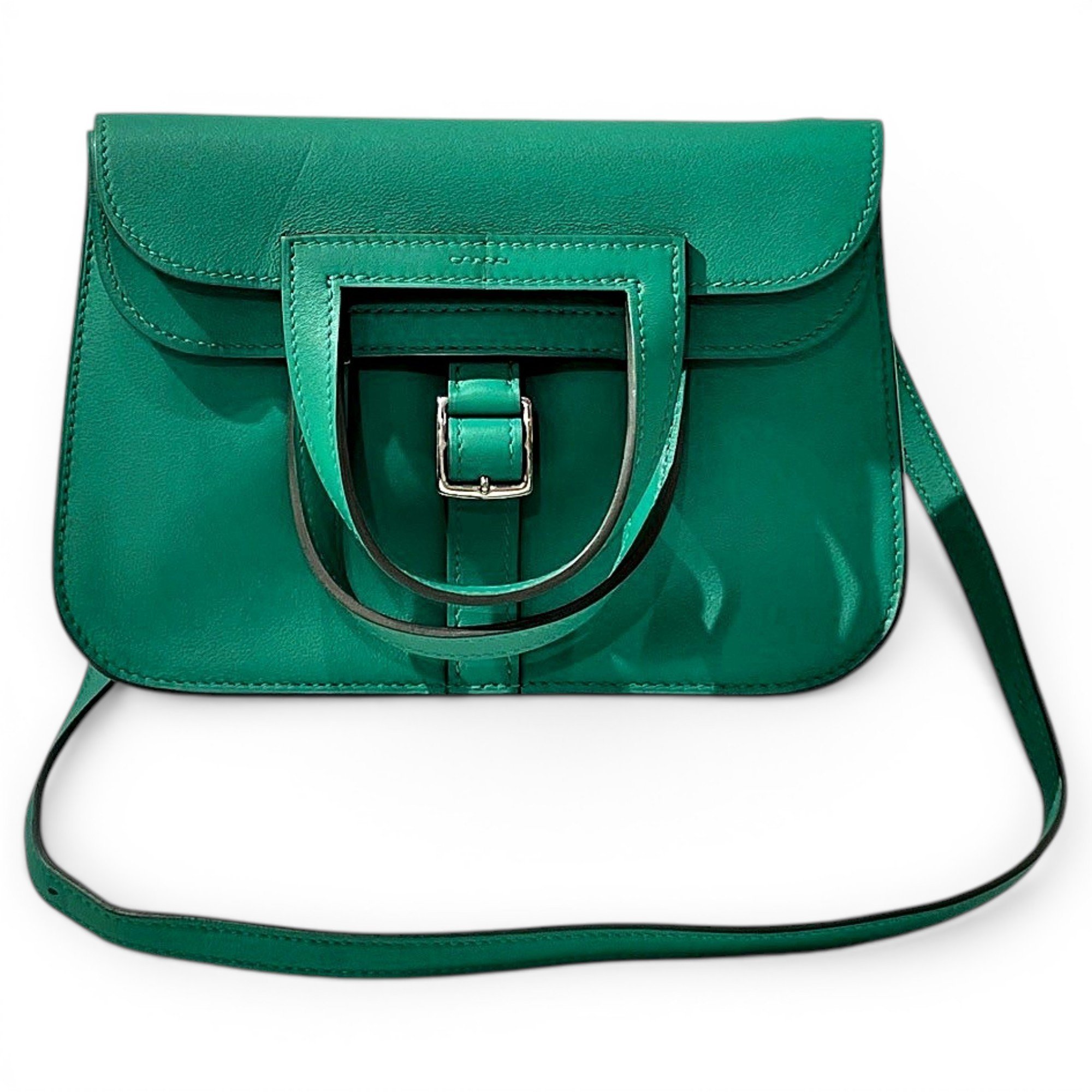 Halzan leather handbag