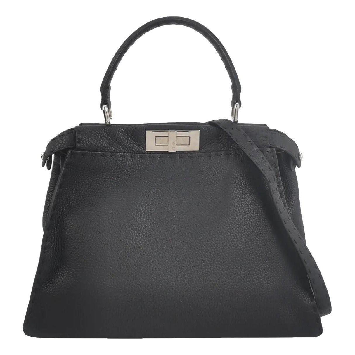 Peekaboo leather crossbody bag