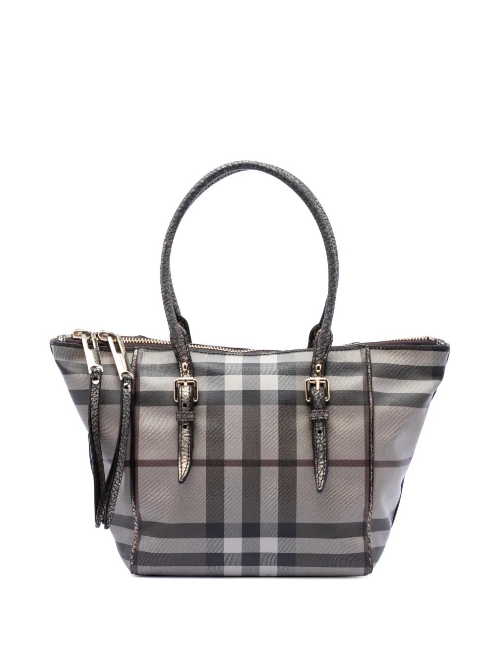 2000-2017 Small Smoke Check Coated Canvas Salisbury tote bag