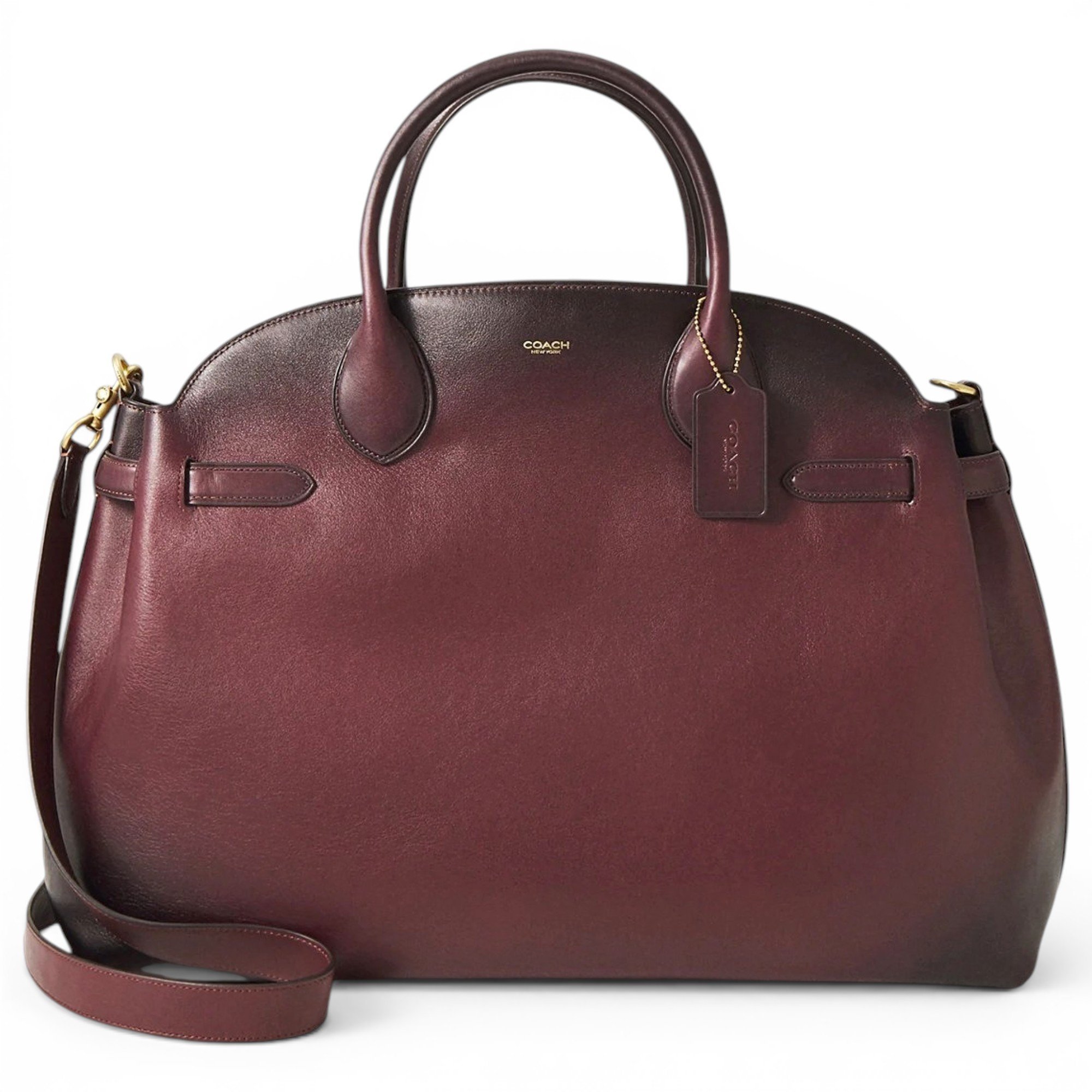 Leather crossbody bag
