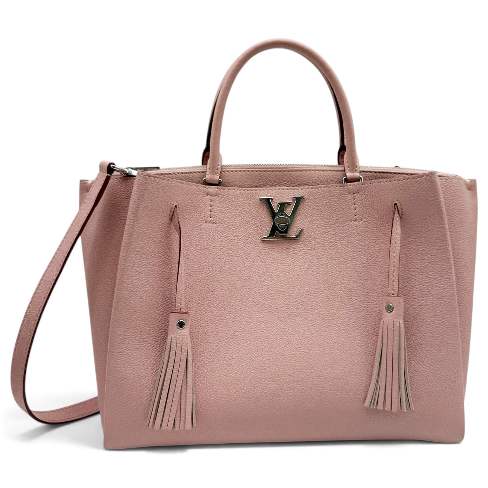 Lockmeto leather tote