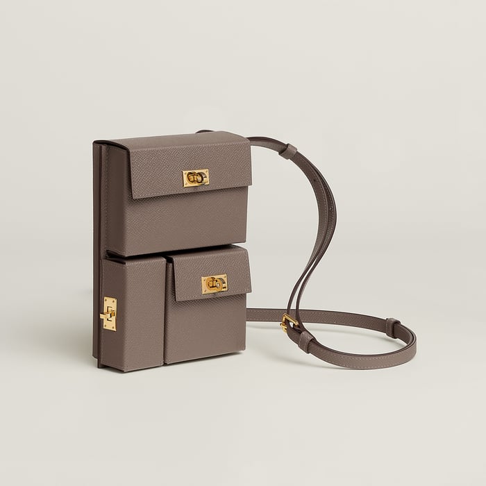 Étoupe Kelly Multipocket to Go Pouch