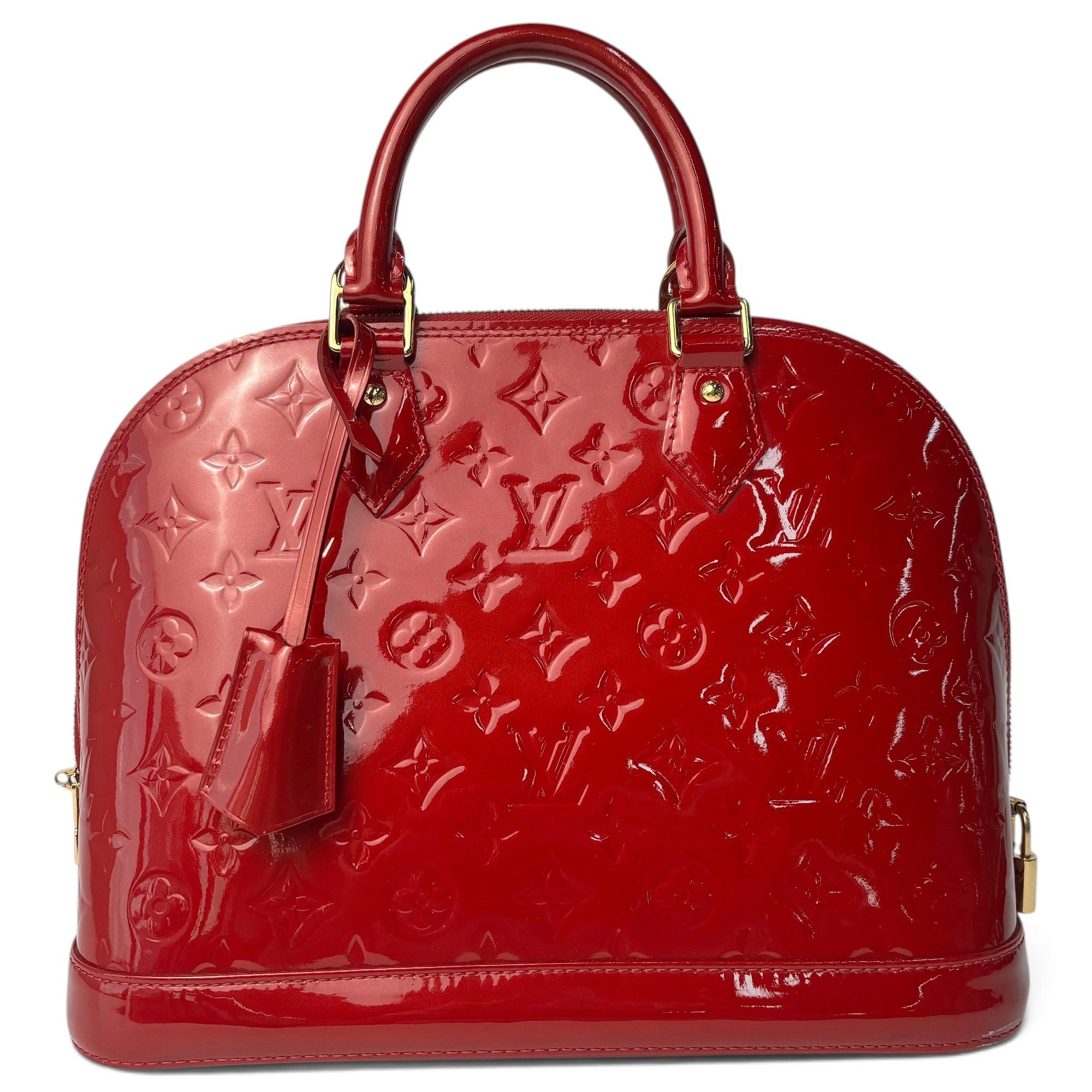 Alma patent leather handbag
