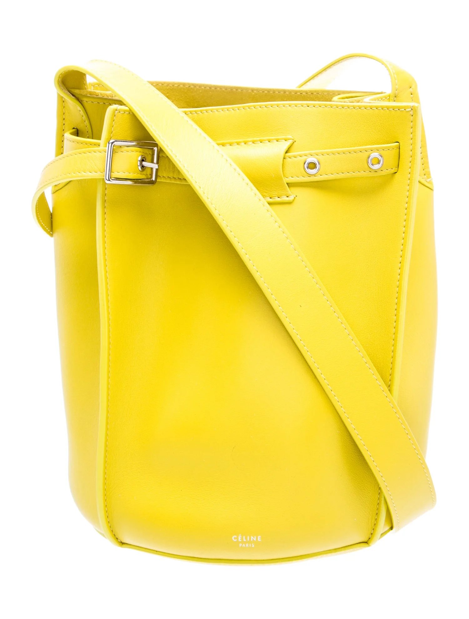 Leather Bucket Bag