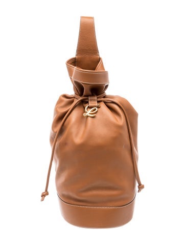 Leather Bucket Bag