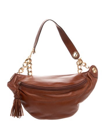 Bottega Veneta Leather Shoulder Bag Vintage
