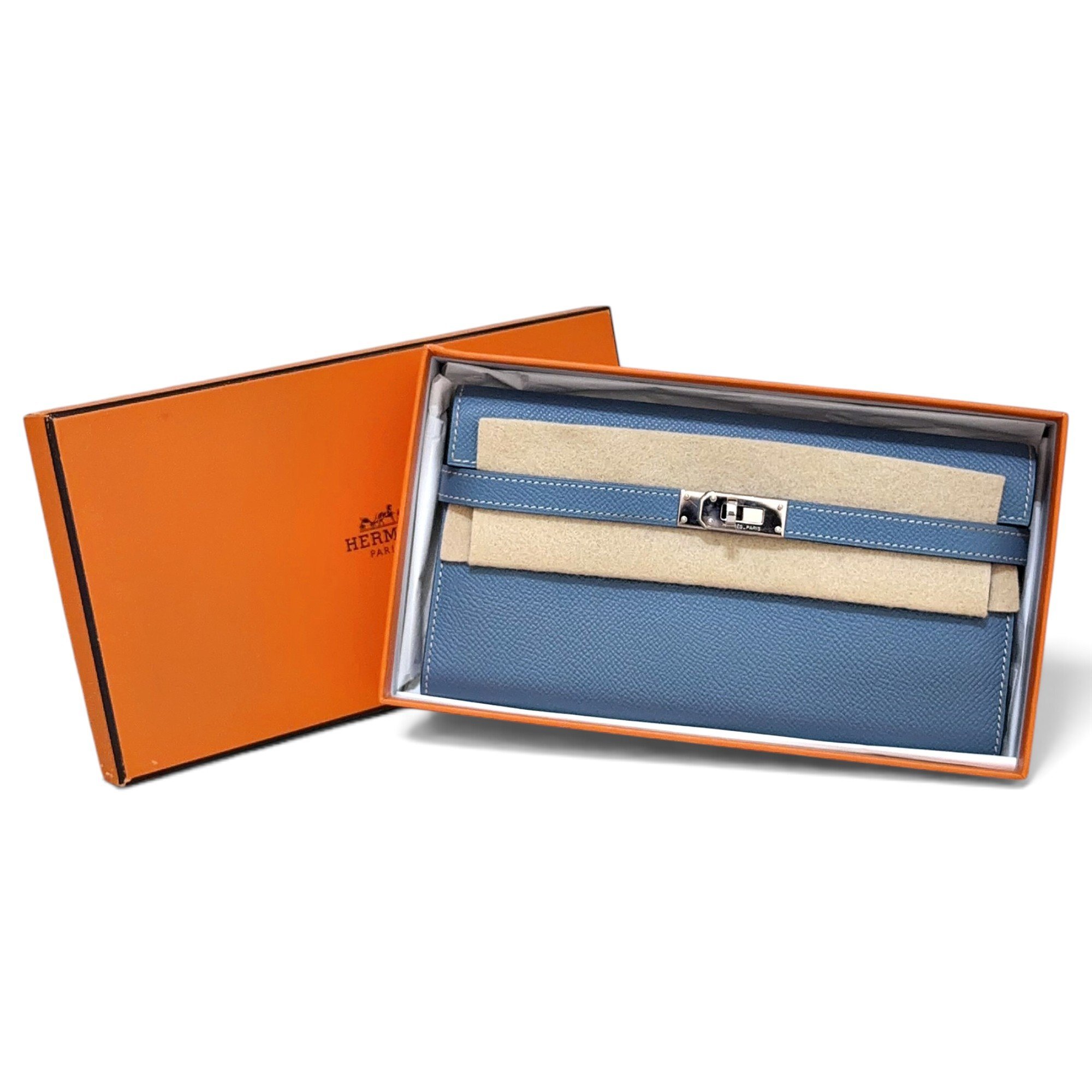 Kelly to go leather clutch bag