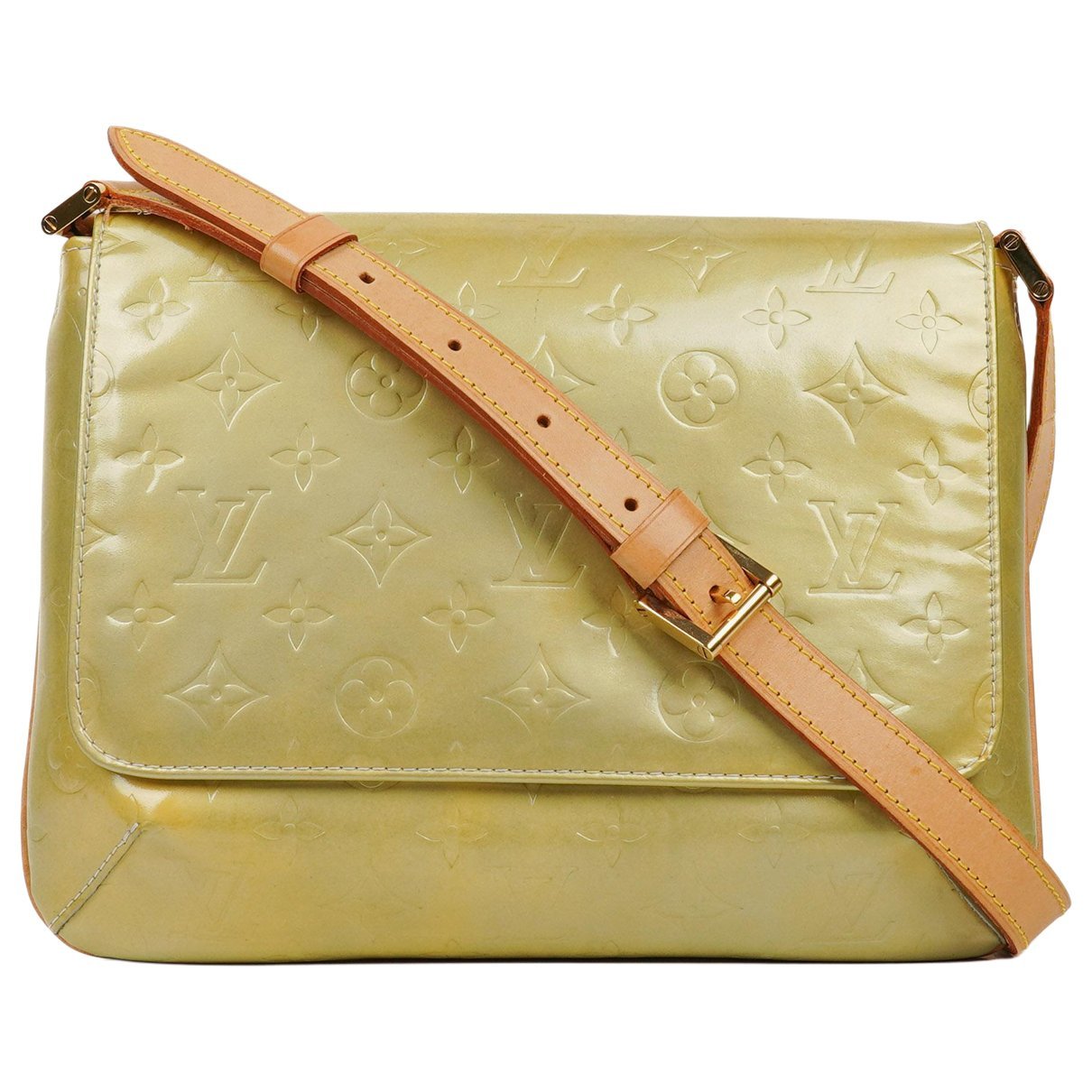 Thompson patent leather handbag