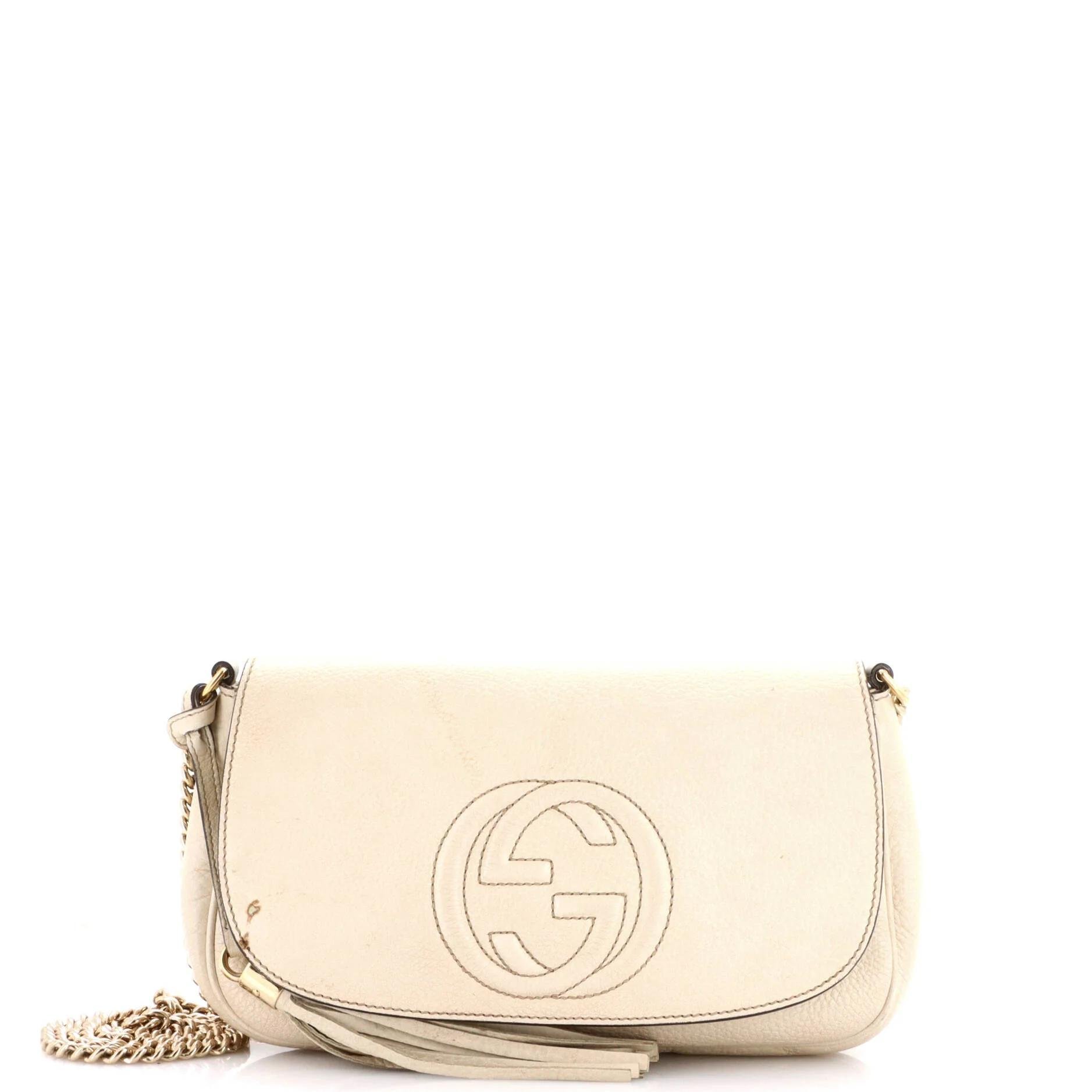 Leather crossbody bag
