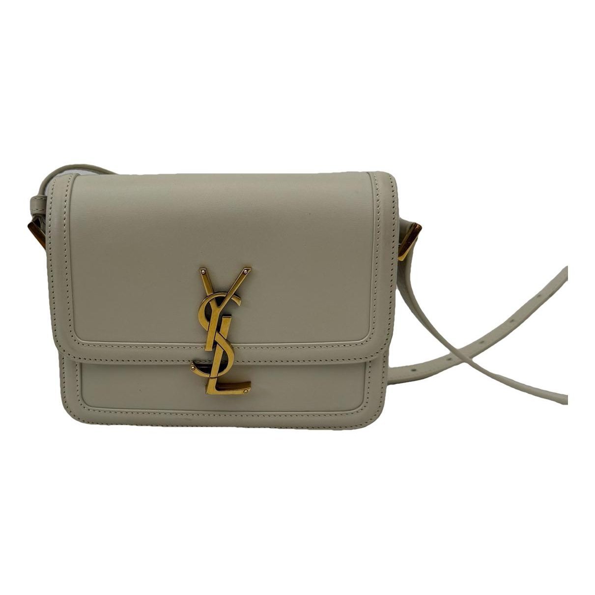 Solférino leather handbag