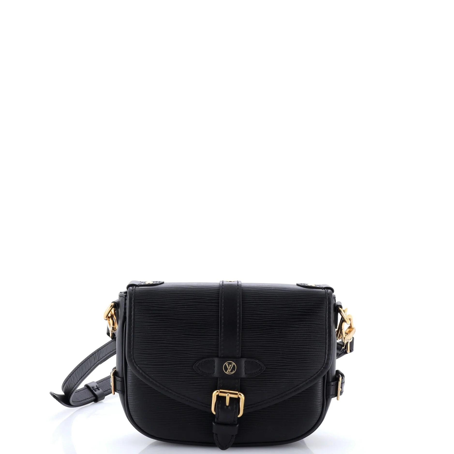 Saumur leather crossbody bag