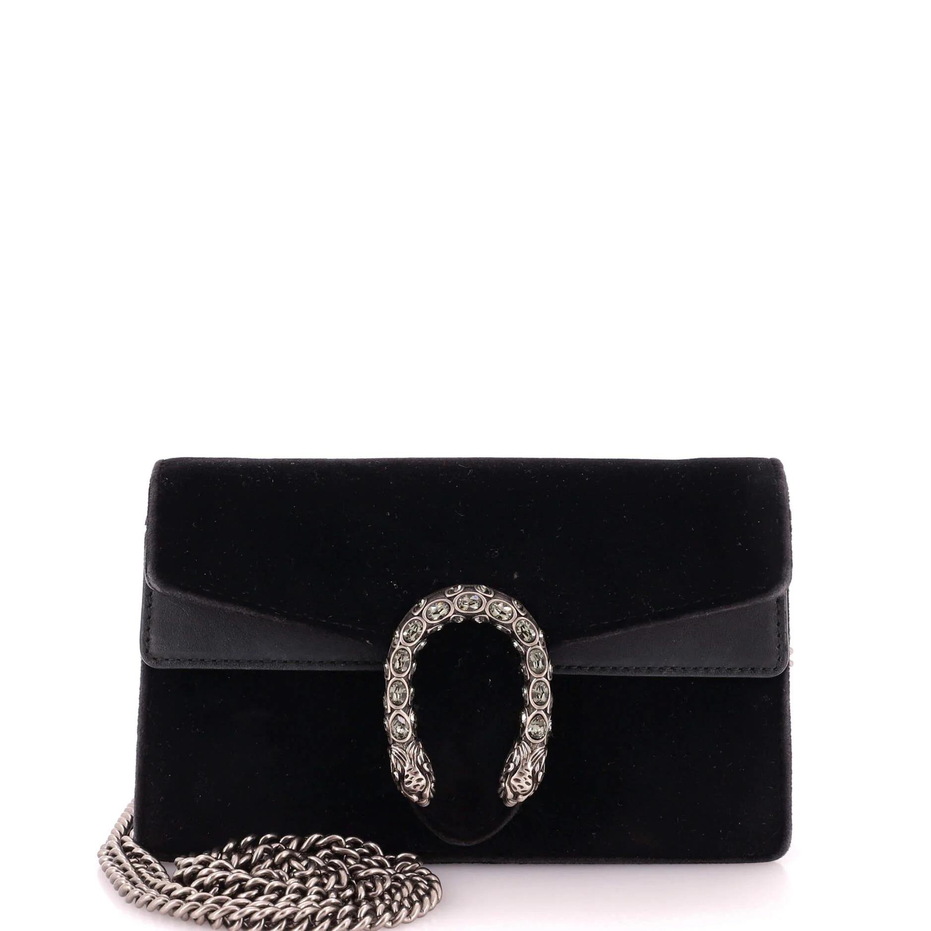 Velvet crossbody bag