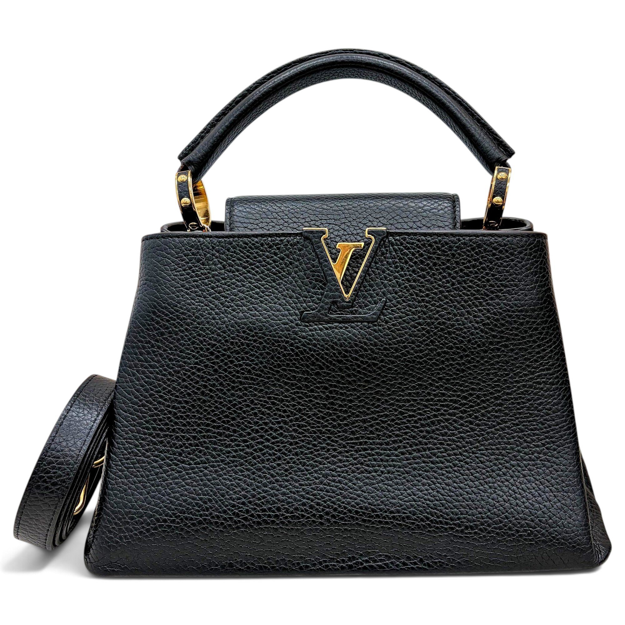 Capucines leather handbag