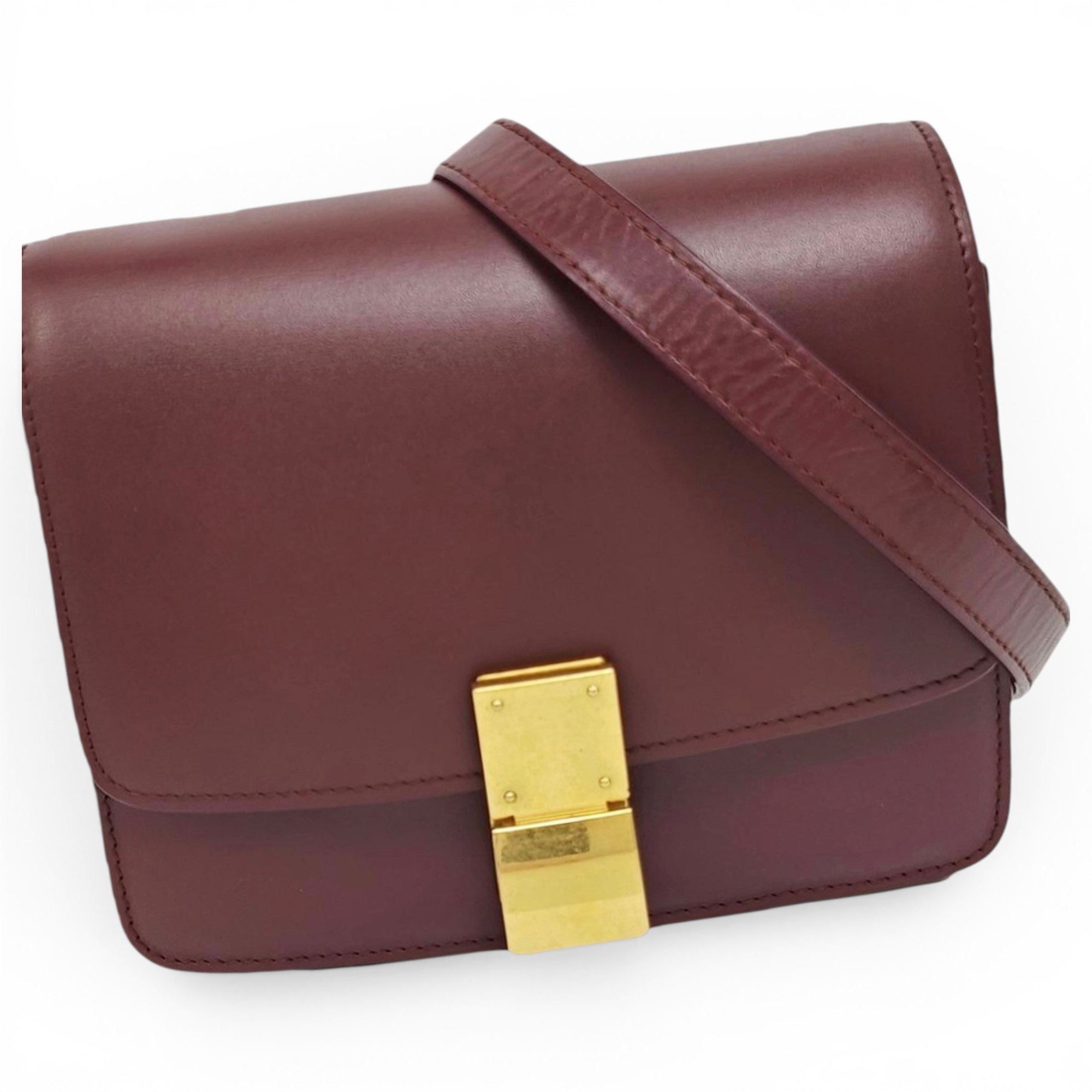 Classic leather handbag