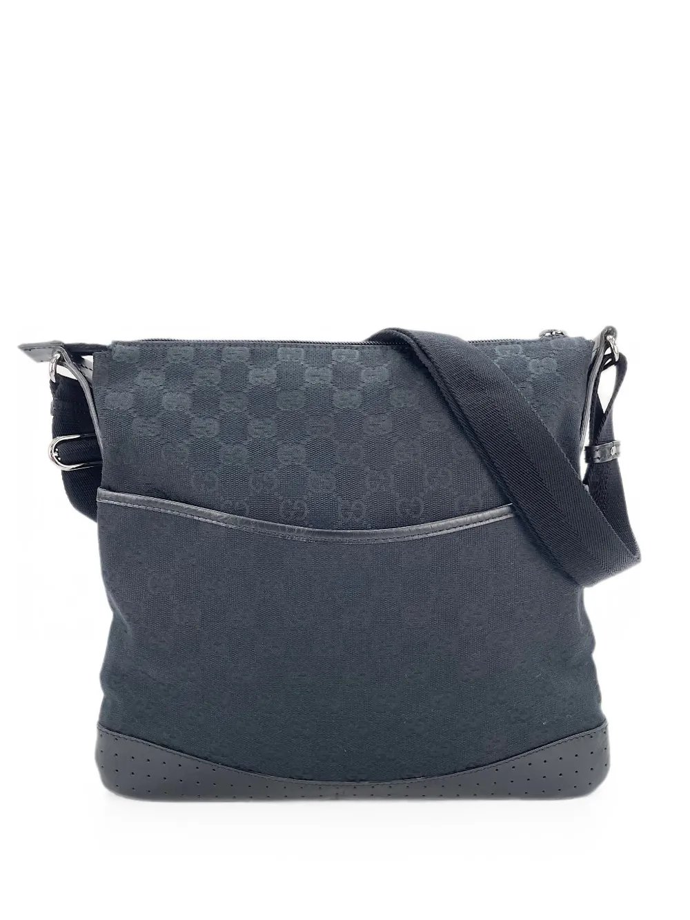 2000s GG canvas shoulder bag