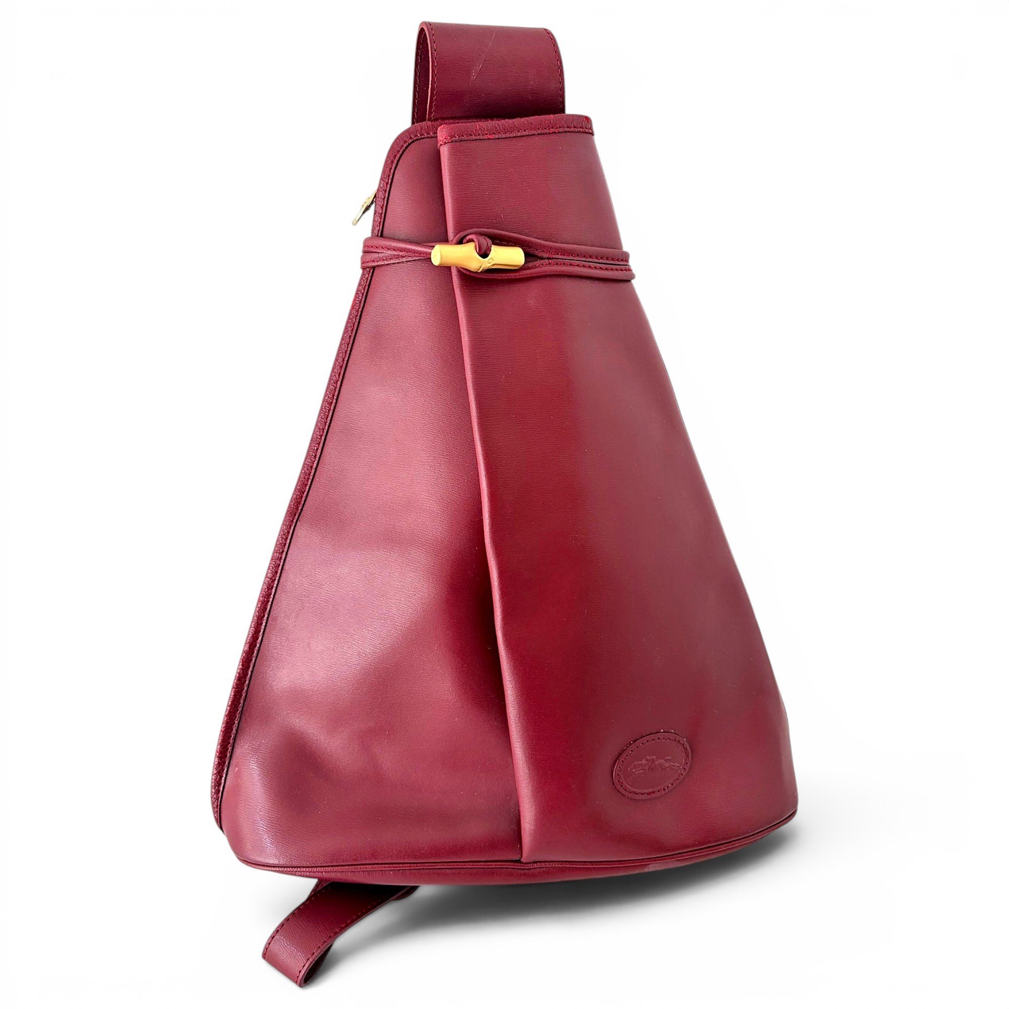 Leather backpack
