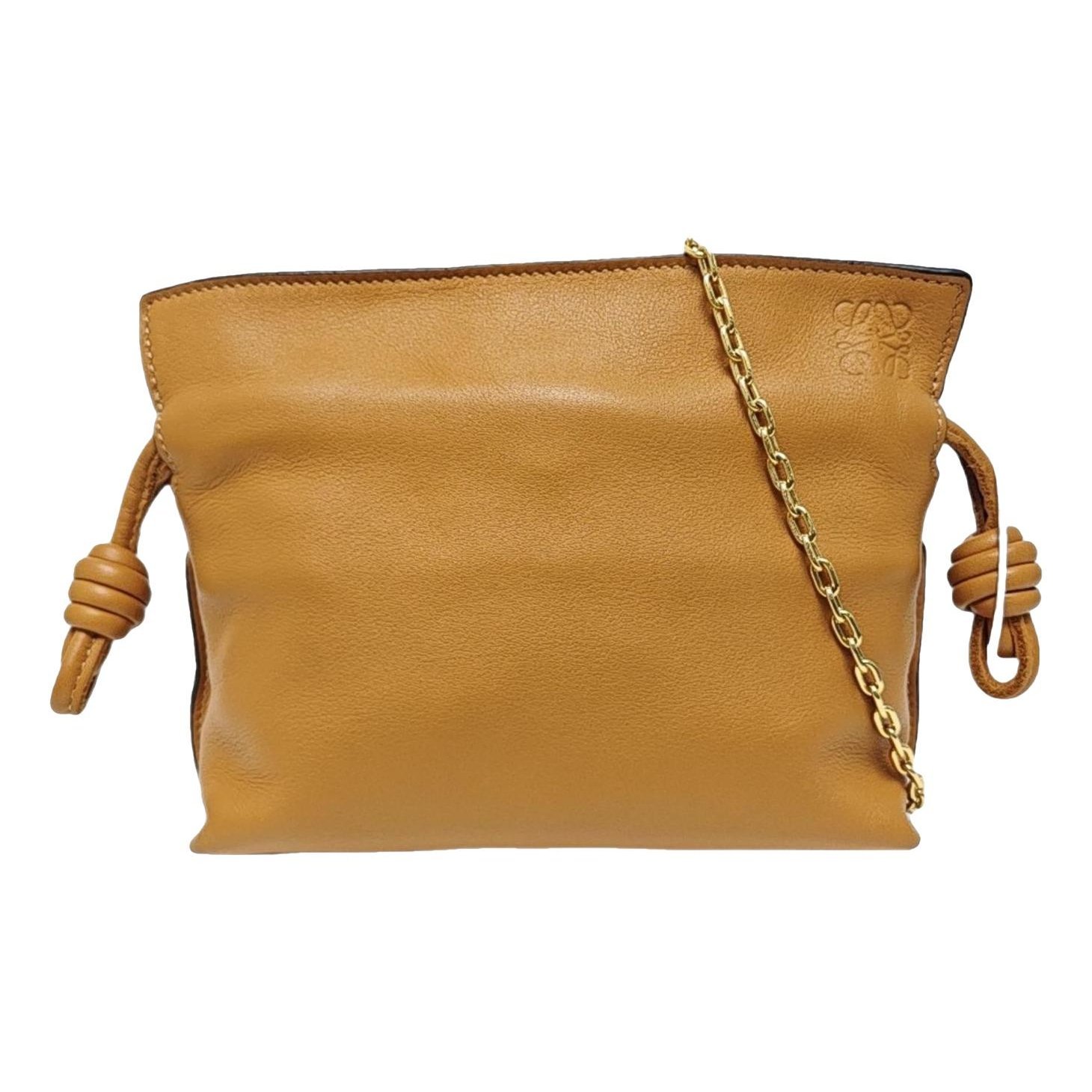 Flamenco leather handbag