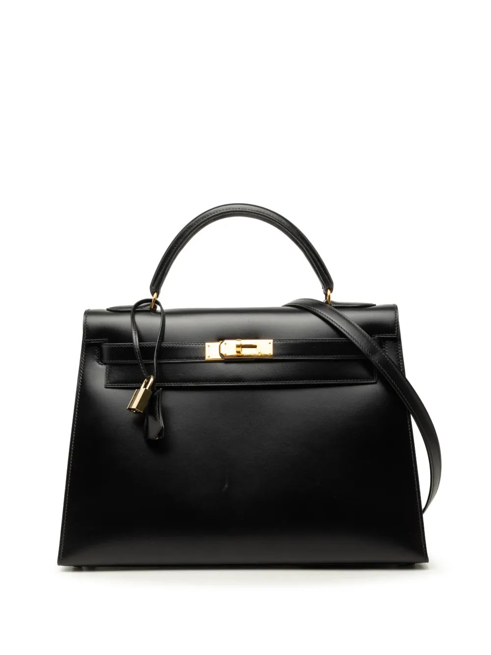 1991 Box Calf Kelly Sellier 32 satchel