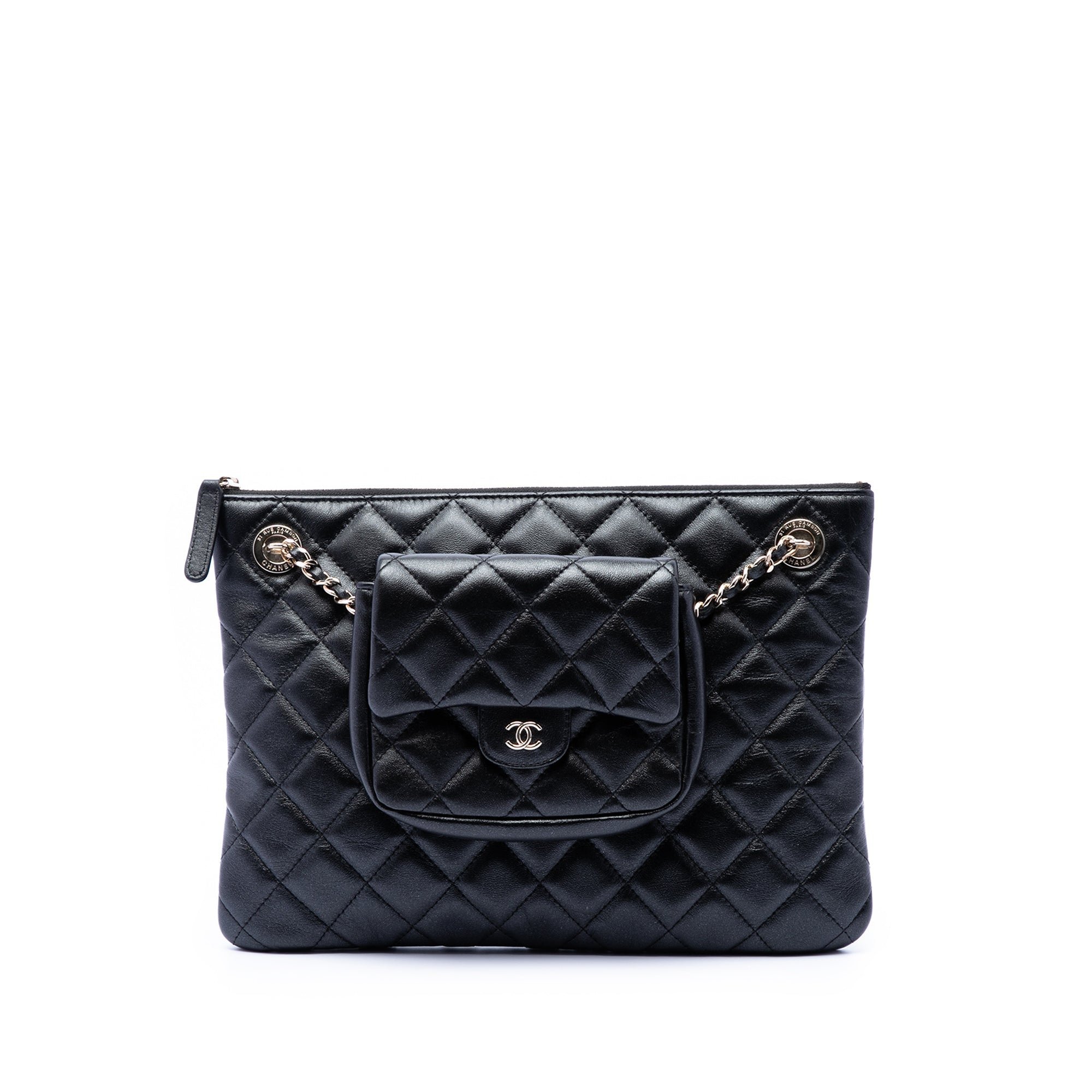 Leather mini bag