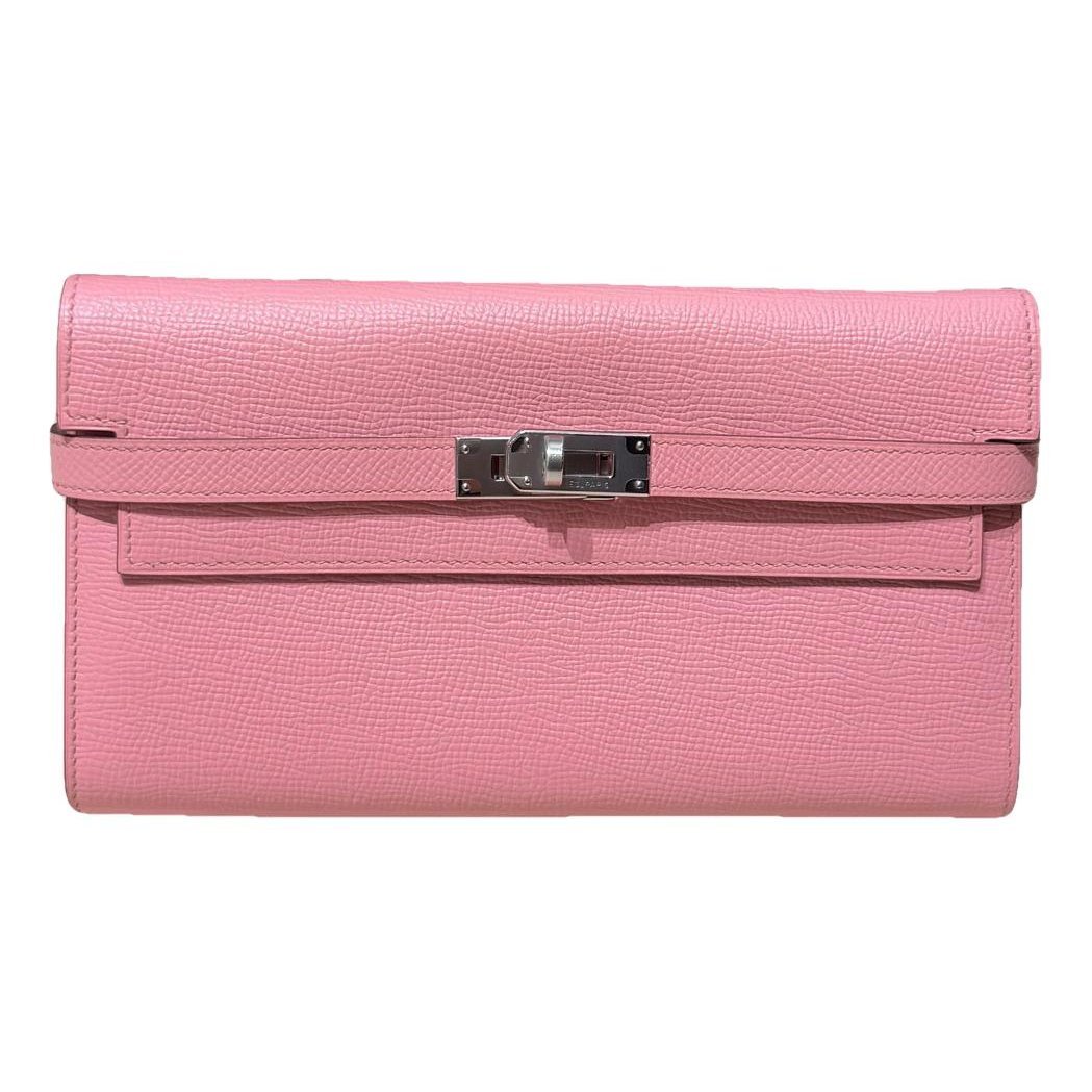 Kelly to go leather clutch bag