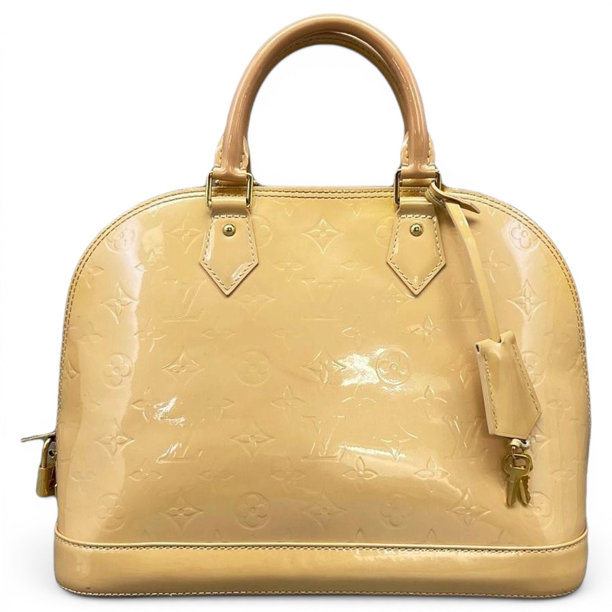Alma leather handbag